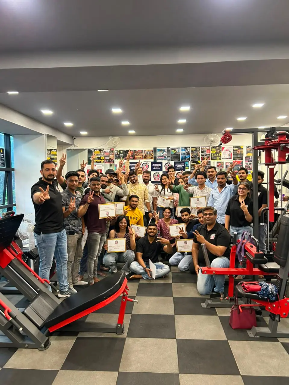 Large IFSI student community group photo